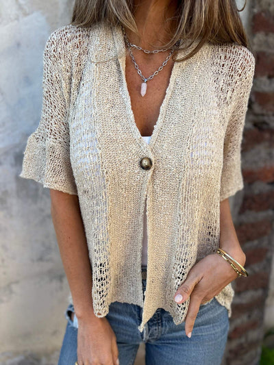 Ella - Elegant Textured Top