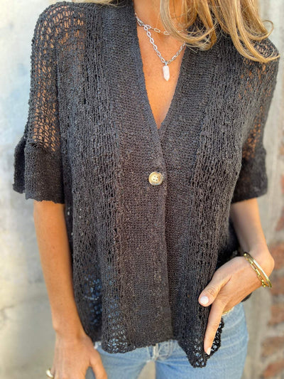 Ella - Elegant Textured Top