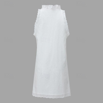 Dahlia - Sleeveless Mini Dress with Ruffle Trim
