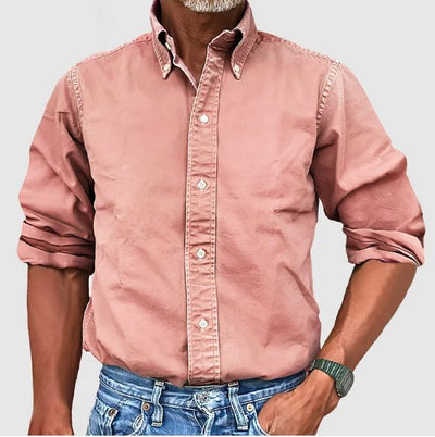 Elijah - Cotton Oxford Shirt