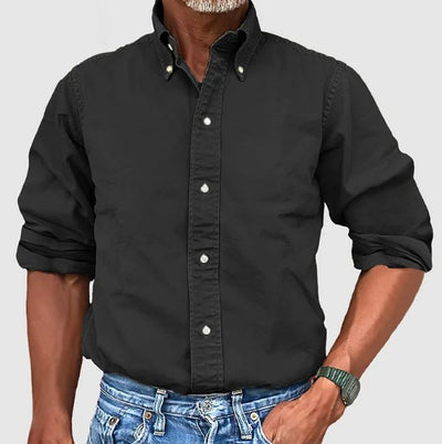 Elijah - Cotton Oxford Shirt