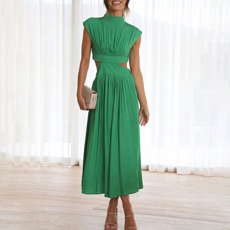 Diana | Chic Pleated Dress